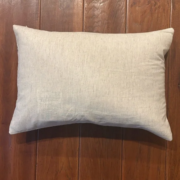 NWOT Restoration Hardware RH Diamond Multi Metal Sequin Border Pillow Cover